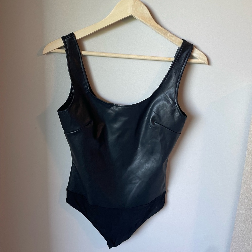 Pleather Body Suit